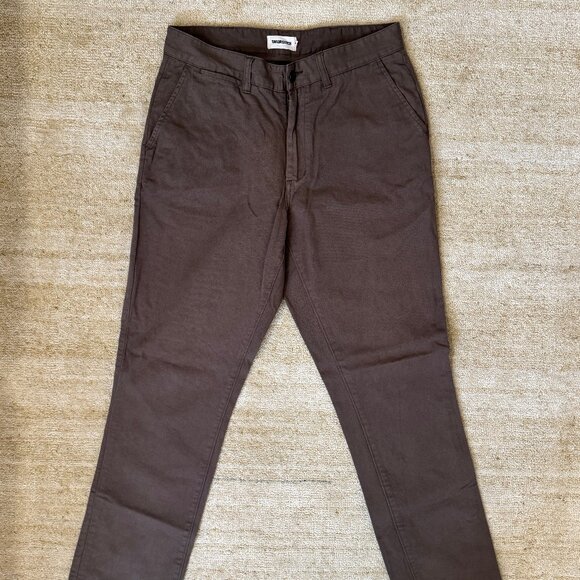Taylor Stitch - The Democratic Foundation Pant In Organic Espresso - 32L x 31W - Picture 1 of 10